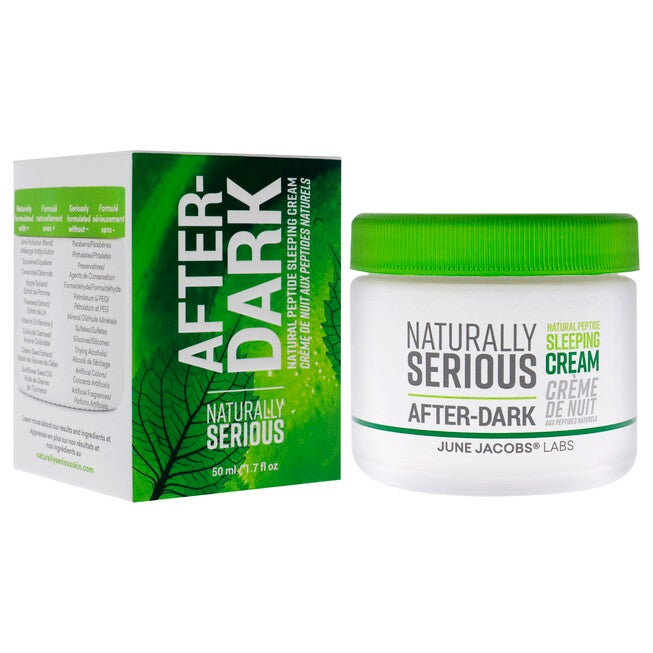 After-Dark Natural Peptide Sleeping Cream by Naturally Serious for Unisex - 1.7 oz Cream, See Description, alternate image number 2