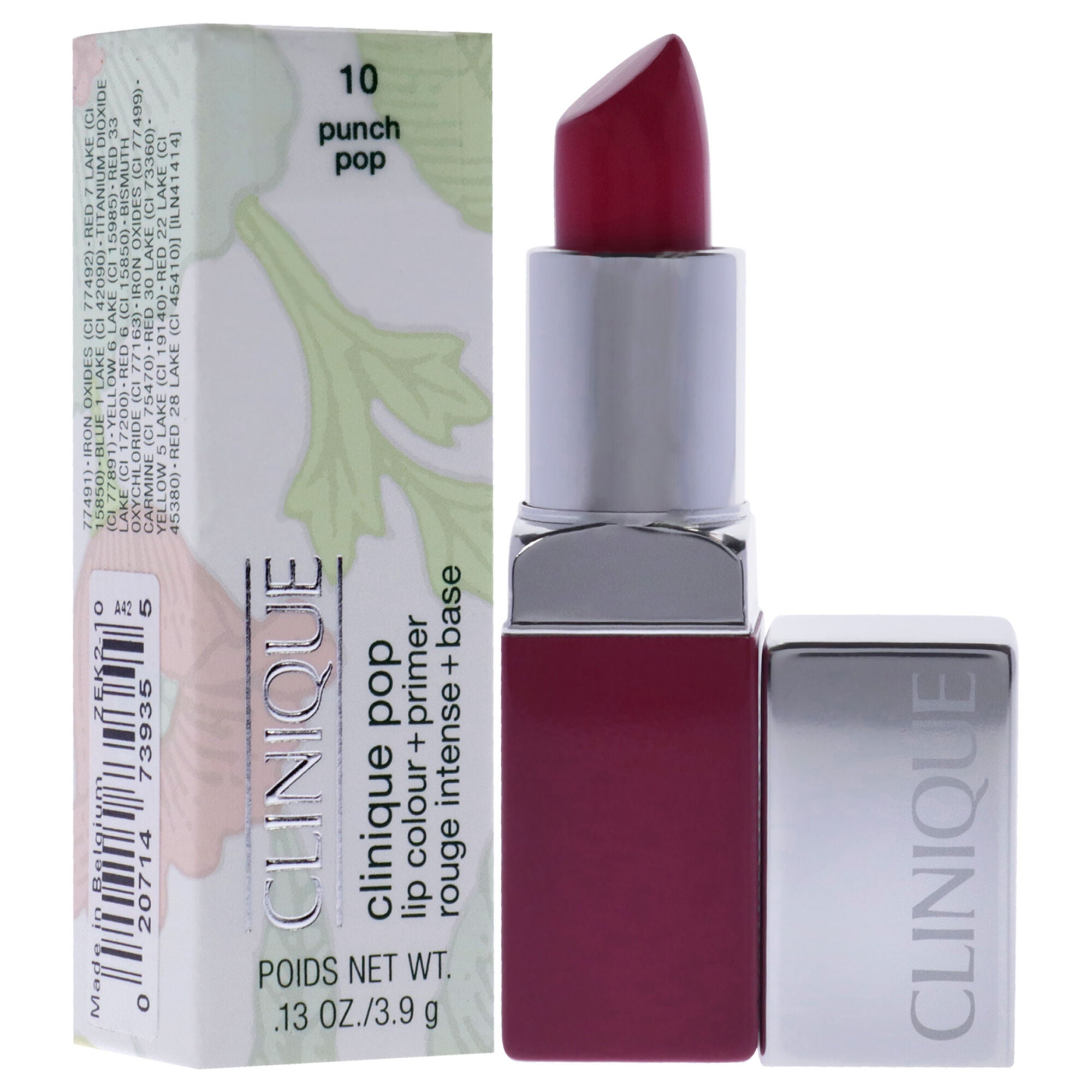 Clinique Pop Lip Colour Plus Primer - 10 Punch Pop by Clinique for Women - 0.13 oz Lipstick, , alternate image number 7