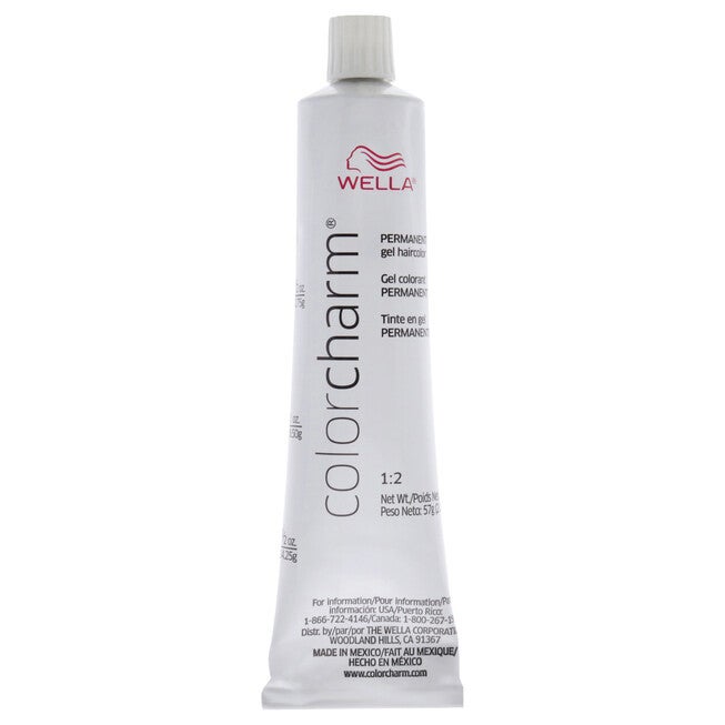 Color Charm Permanent Hair Color Gel - 2N 211 Very Dark Brown by Wella for Unisex - 2 oz Hair Color, See Description, alternate image number 4