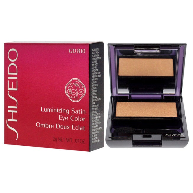 Luminizing Satin Eye Color - GD810 Bullion by Shiseido for Women - 0.07 oz Eye Shadow, See Description, alternate image number 3