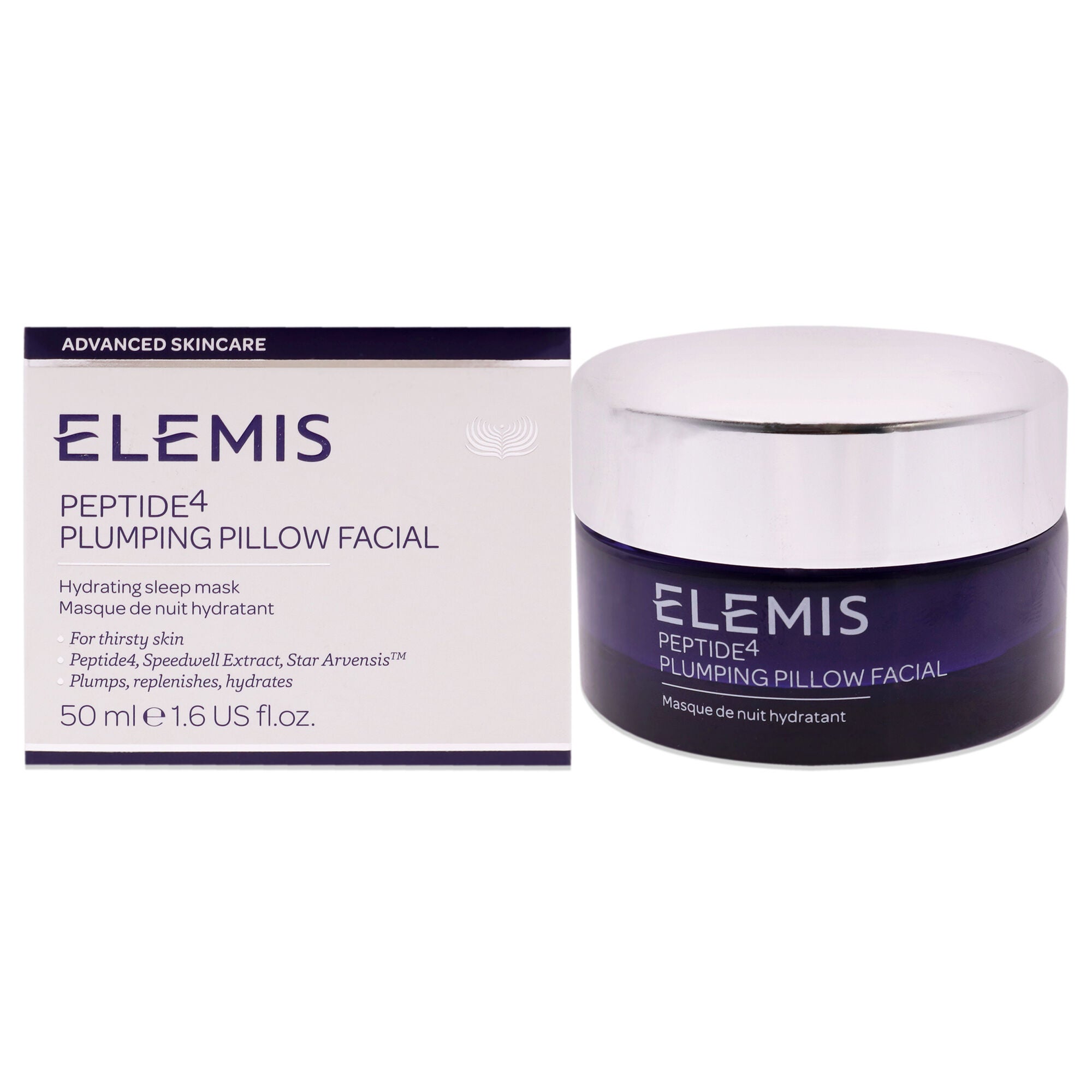 Peptide4 Plumping Pillow Facial by Elemis for Unisex - 1.6 oz Mask, See Description, hi-res image number 0