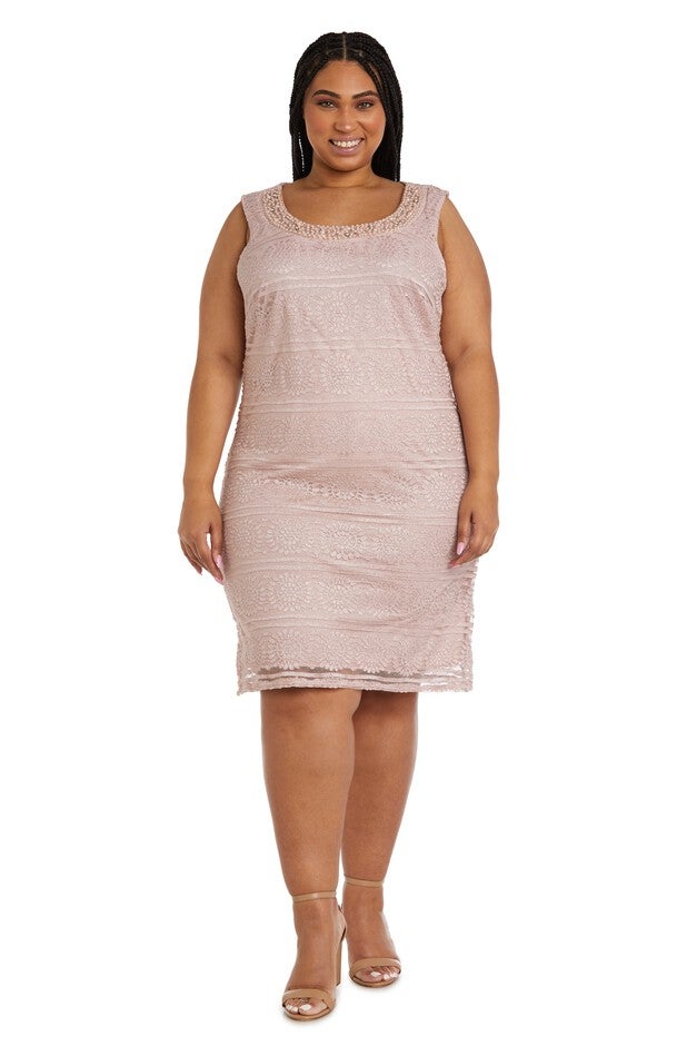 Glitter Stripe Jacket and Dress Set - Plus, , alternate image number null