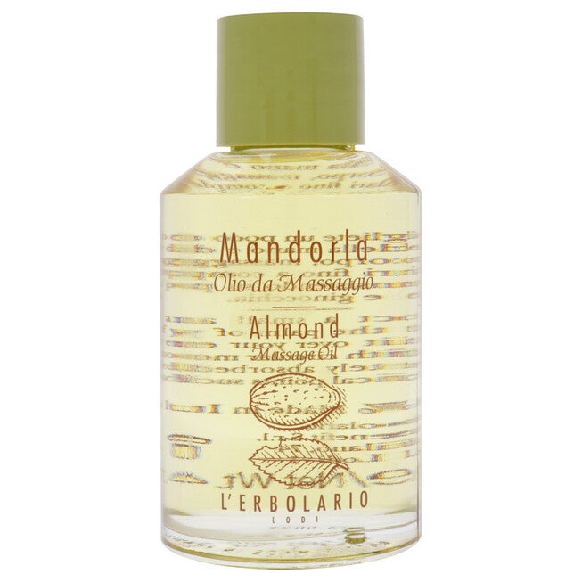 Massage Oil - Almond by LErbolario for Unisex - 4.2 oz Oil, See Description, alternate image number 1
