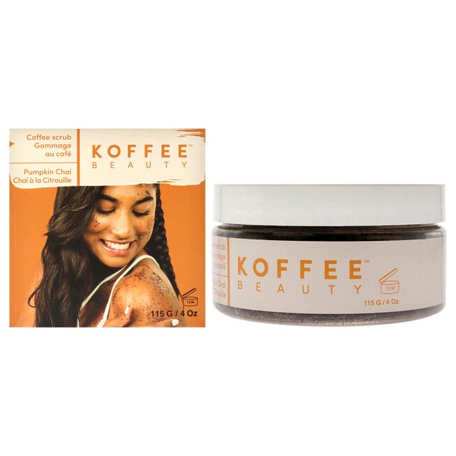 Coffee Scrub - Pumpkin Chai Coffee Scrub by Koffee Beauty for Unisex - 4 oz Scrub, See Description, hi-res image number 0