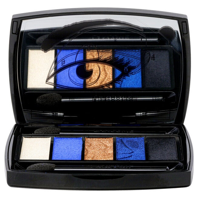 Hypnose 5-Color Eyeshadow Palette - 15 Bleu Hypnotique by Lancome for Women - 0.14 oz Eyeshadow, See Description, alternate image number 4