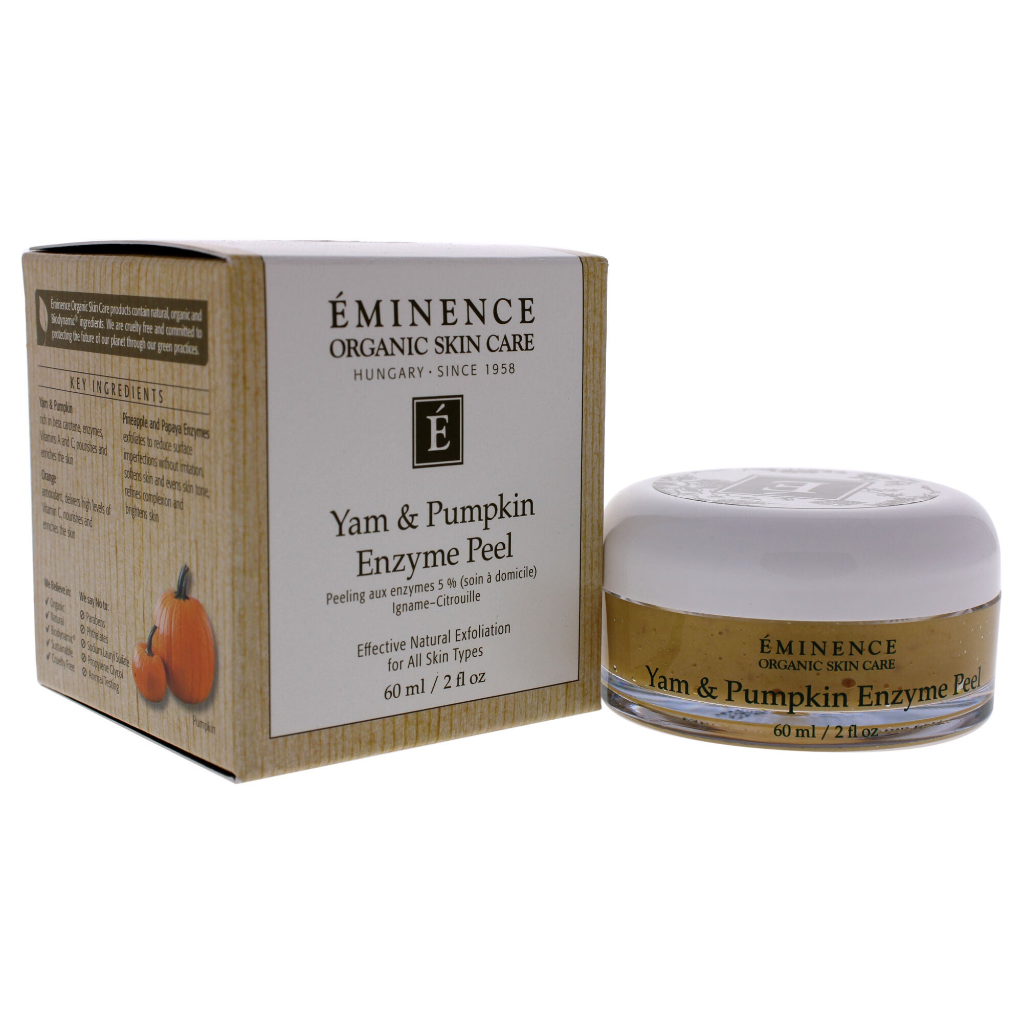 Yam and Pumpkin Enzyme Peel by Eminence for Women - 2 oz Treatment, , alternate image number 7