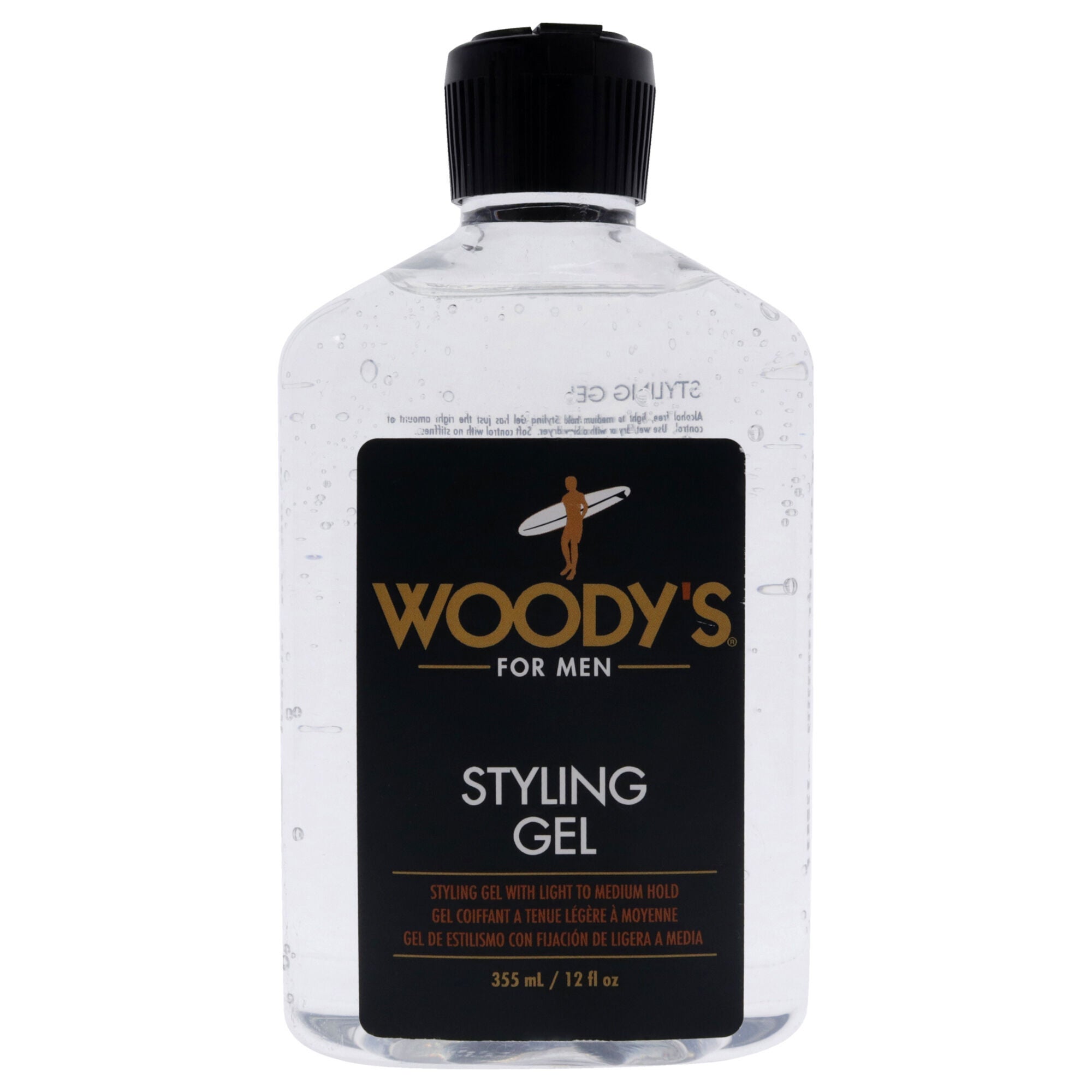 Styling Gel by Woodys for Men - 12 oz Gel, See Description, hi-res image number 0