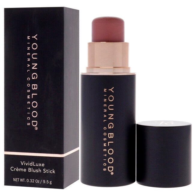 VividLuxe Creme Blush Stick - Mulberry by Youngblood for Women - 0.32 oz Blush, See Description, alternate image number 3