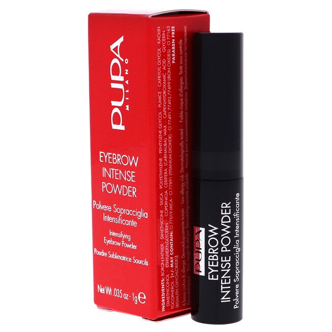 Eyebrow Intense Powder - 004 Extra Dark by Pupa Milano for Women - 0.035 oz Eyebrow, See Description, alternate image number 3