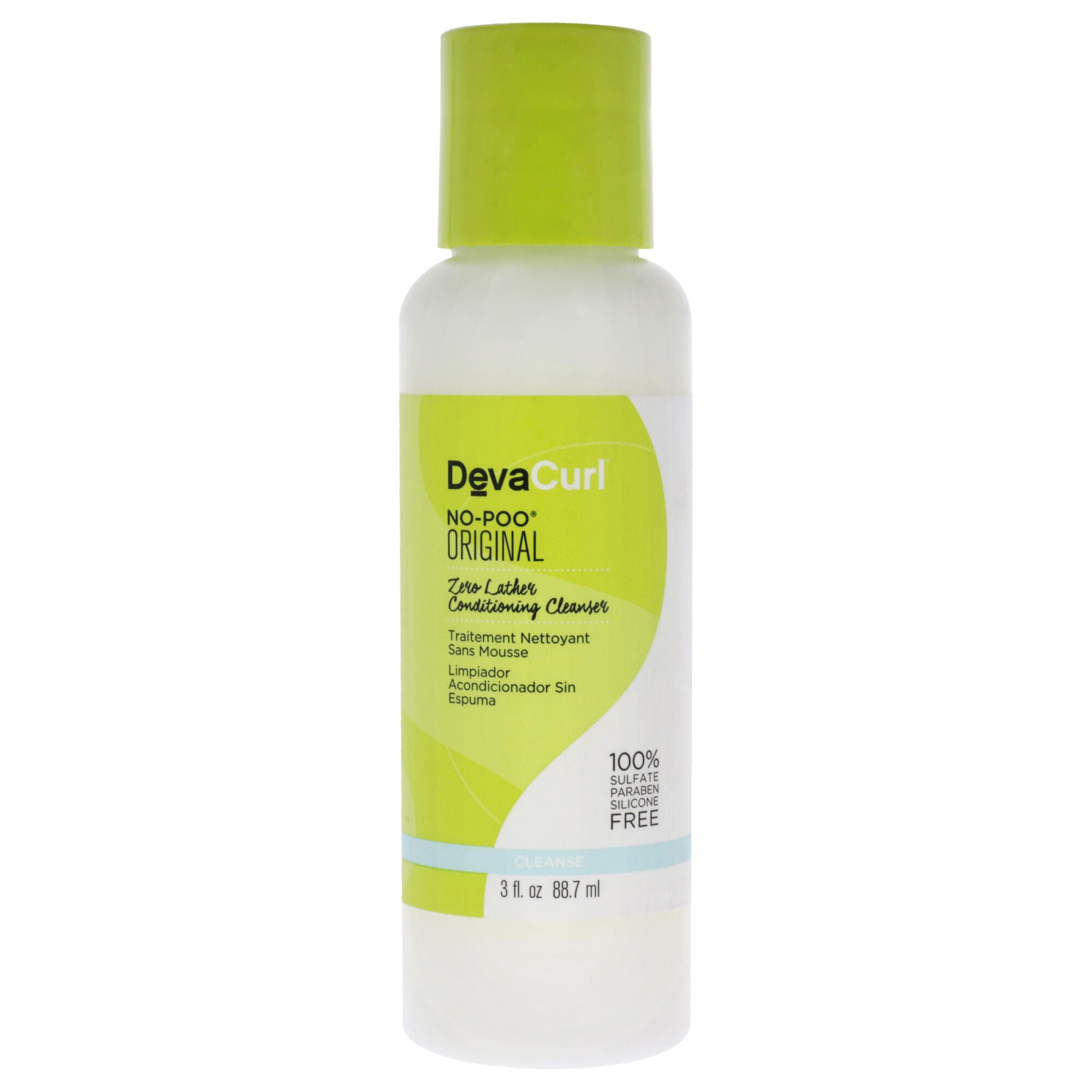 DevaCurl No-Poo Zero Lather Conditioning Cleanser by DevaCurl for Unisex - 3 oz Cleanser, , alternate image number 3