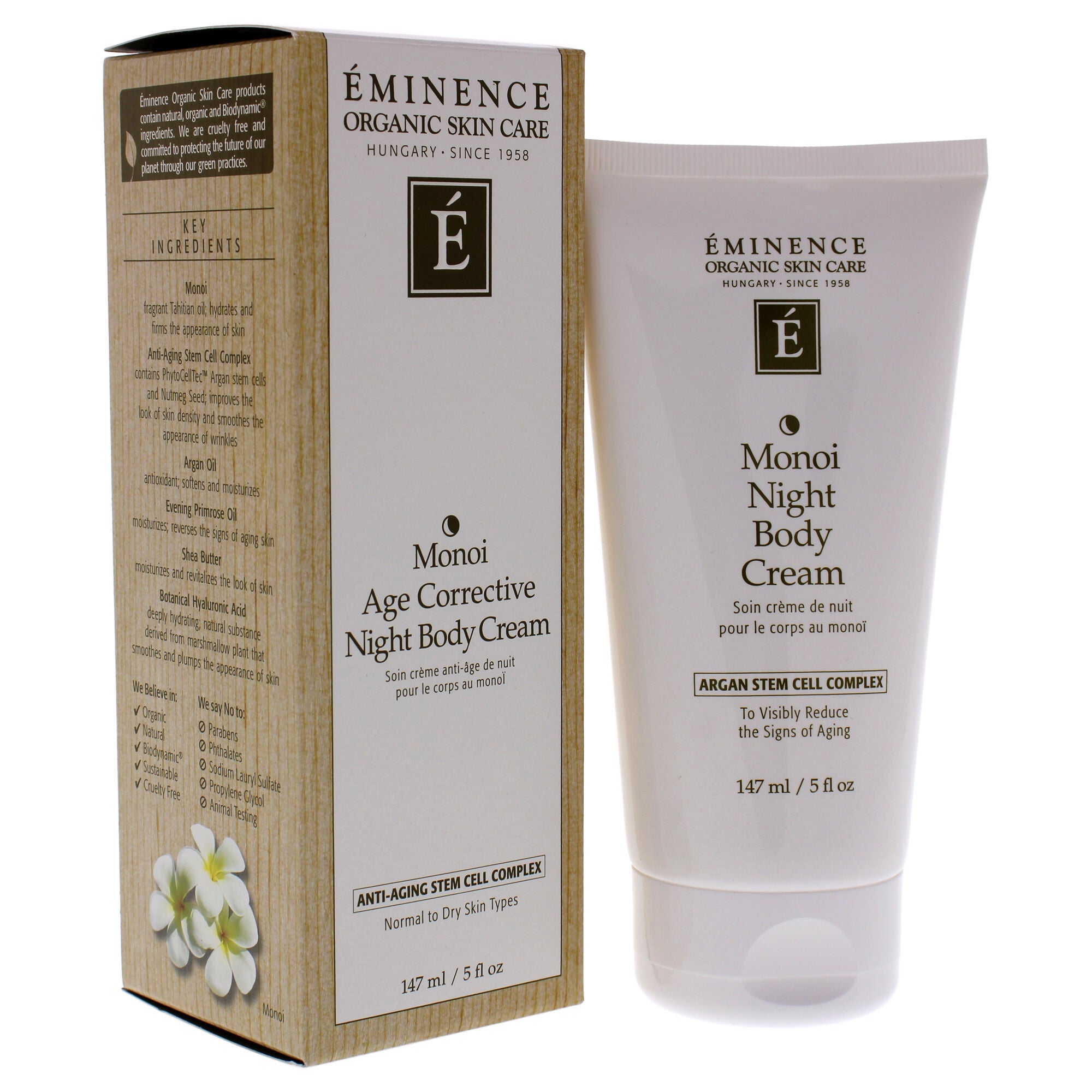 Monoi Night Body Cream by Eminence for Unisex - 5 oz Cream, See Description, alternate image number 2