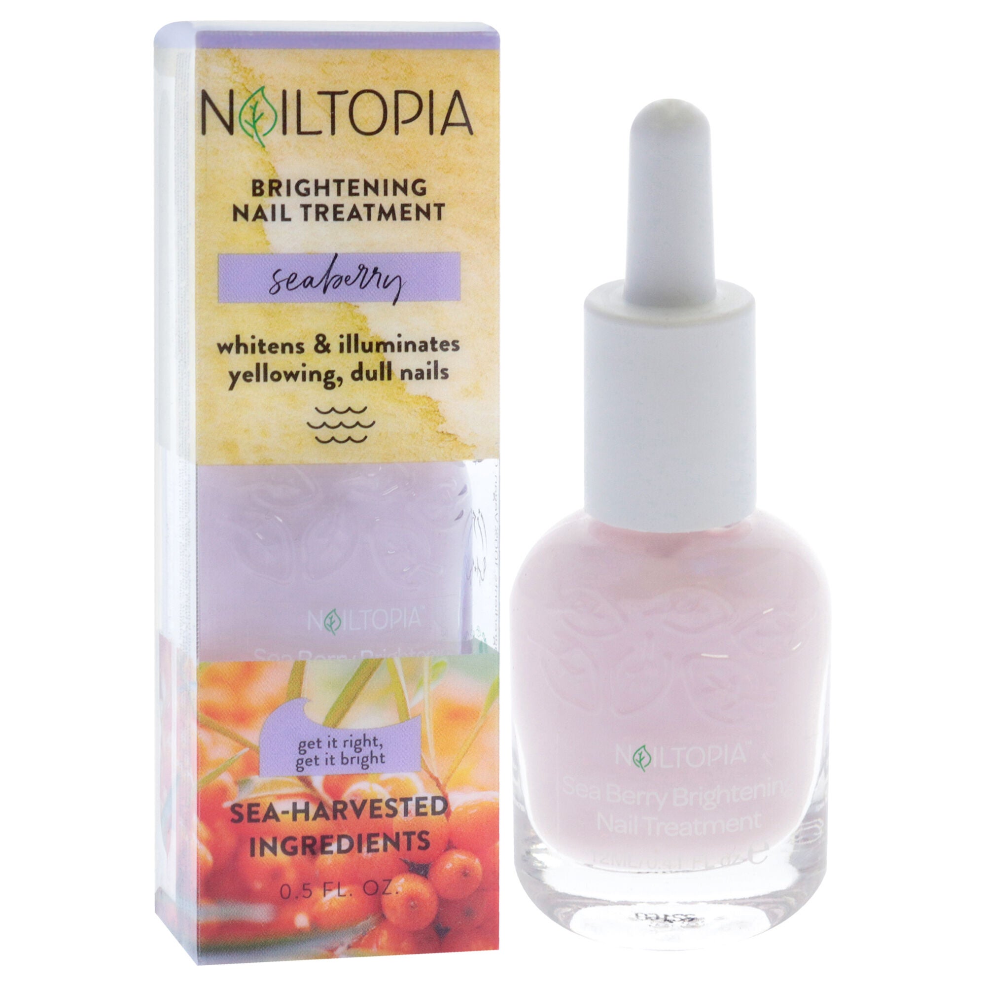 Brightening Nail Treatment - Sea Berry by Nailtopia for Women - 0.5 oz Nail Treatment, See Description, alternate image number 1