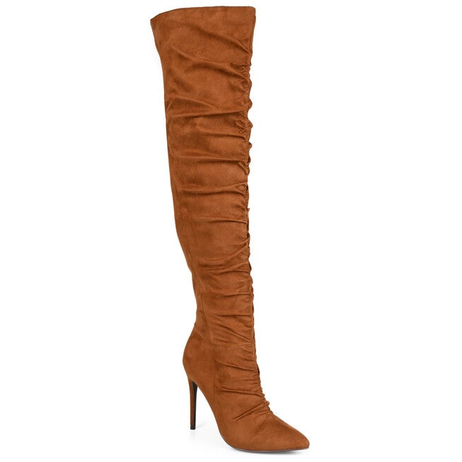Women's Tru Comfort Foam Extra Wide Calf Fantasia Boot, Brown, hi-res image number null
