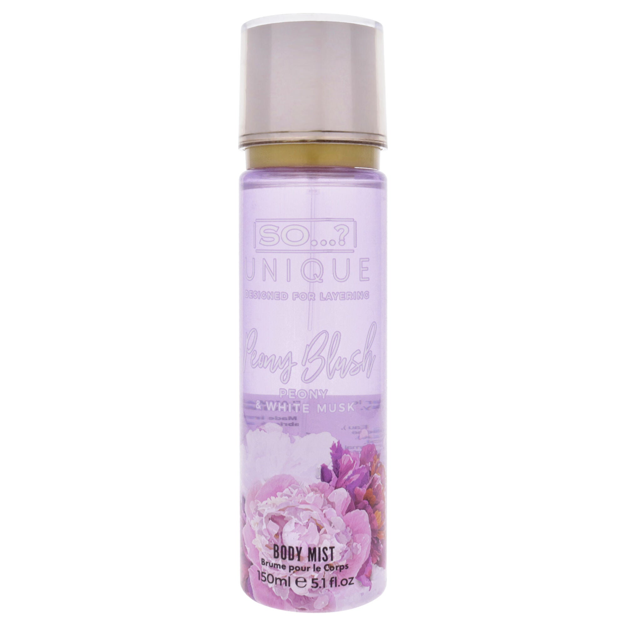 Unique Body Mist - Peony Blush by So…? for Women - 5.1 oz Body Mist, See Description, hi-res image number 0