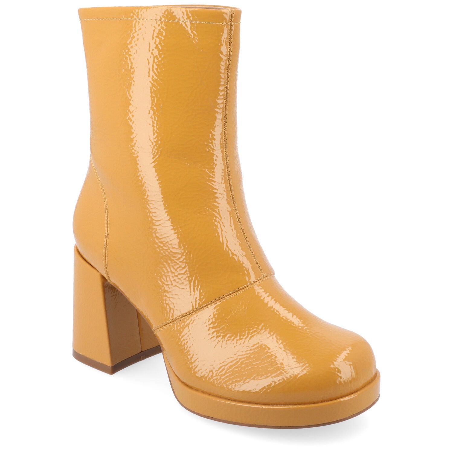 Women&#39;s Tru Comfort Foam Aylani Booties, Mustard, hi-res image number 0