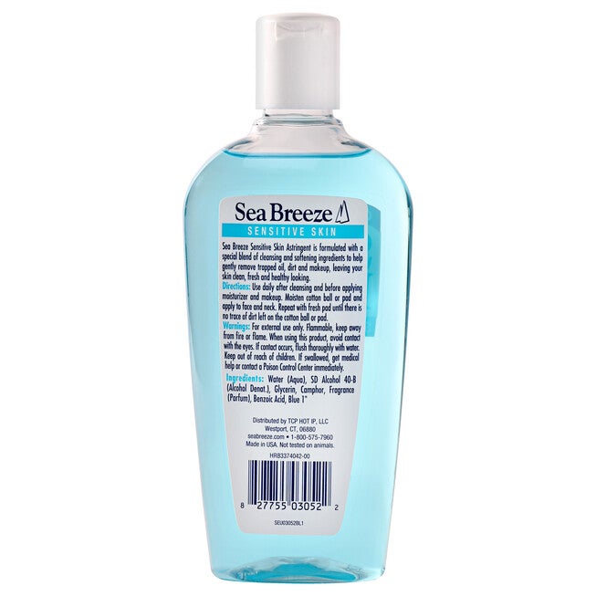 Astringent Sensitive Skin by Sea Breeze for Unisex - 10 oz Cleanser, See Description, alternate image number 1