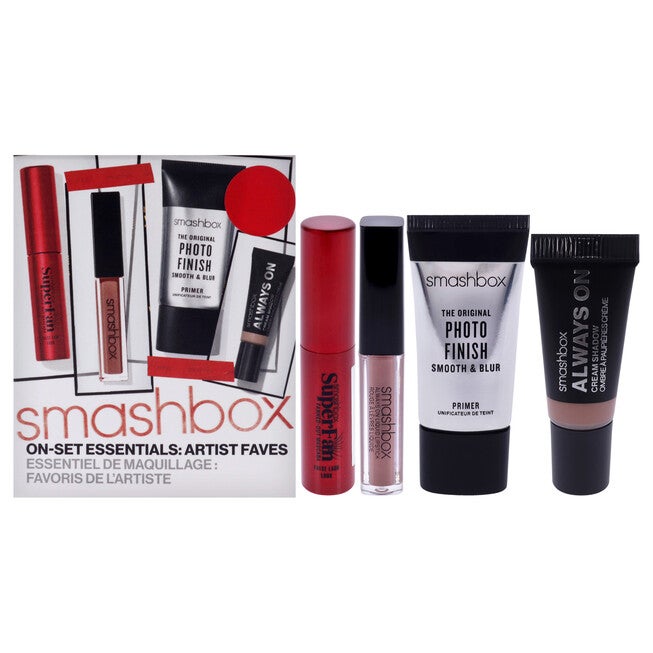 On-Set Essentials Artist Faves by SmashBox for Women - 4 Pc Gift Set, NA, hi-res image number null