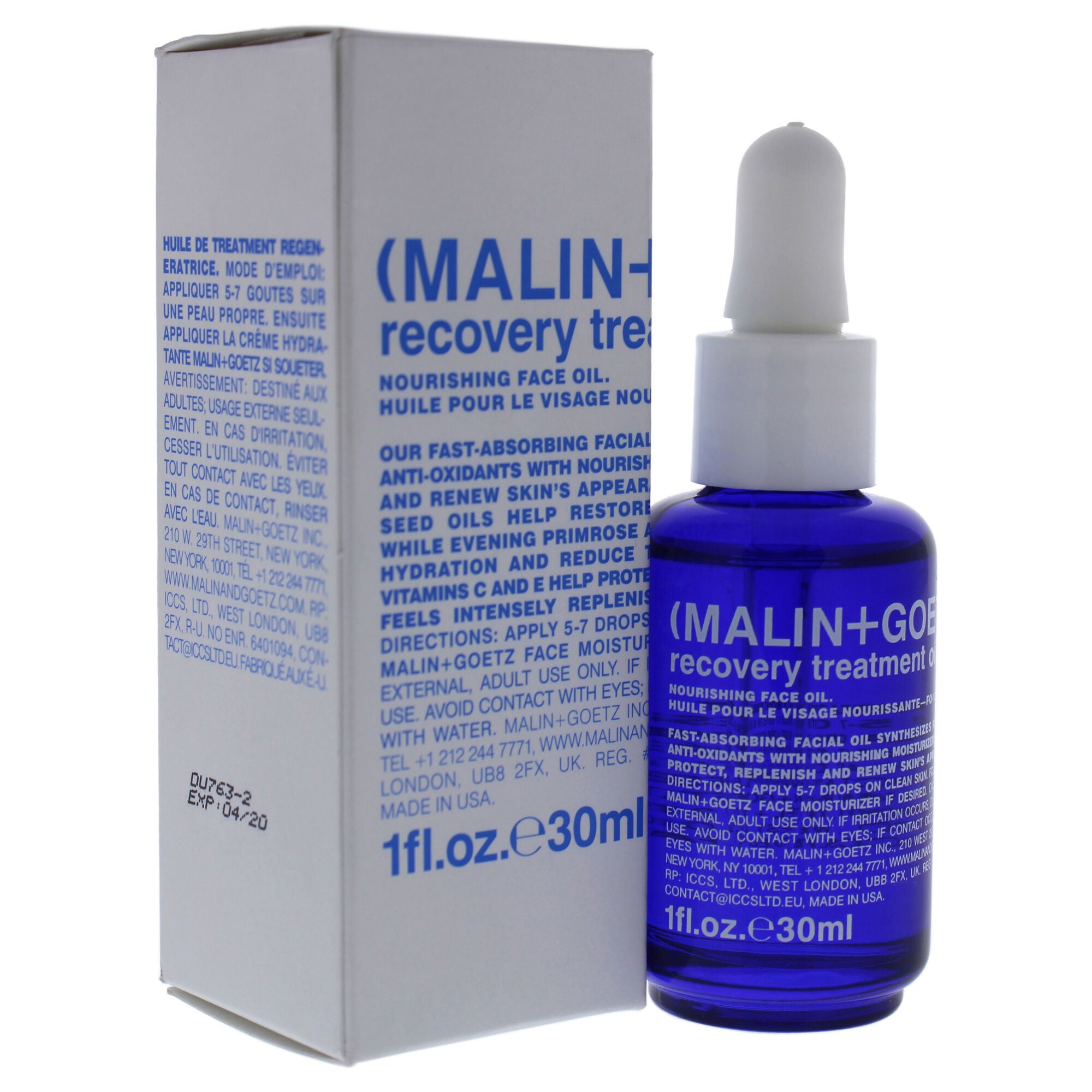 Recovery Treatment Oil by Malin + Goetz for Women - 1 oz Oil, , alternate image number 6