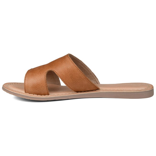 Journee SignatureWomen's Genuine Leather Walker Sandal, , alternate image number 2