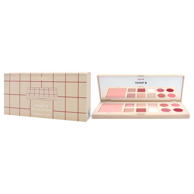 Pupart S Make-Up Palette - 001 Nude by Pupa Milano for Women - 0.4 oz Makeup, See Description, alternate image number 3