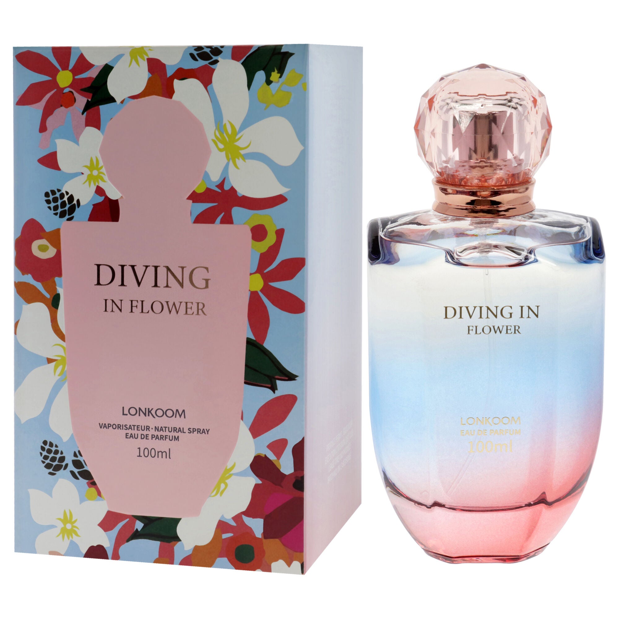 Diving In Flower by Lonkoom for Women - 3.4 oz EDP Spray, See Description, alternate image number 3