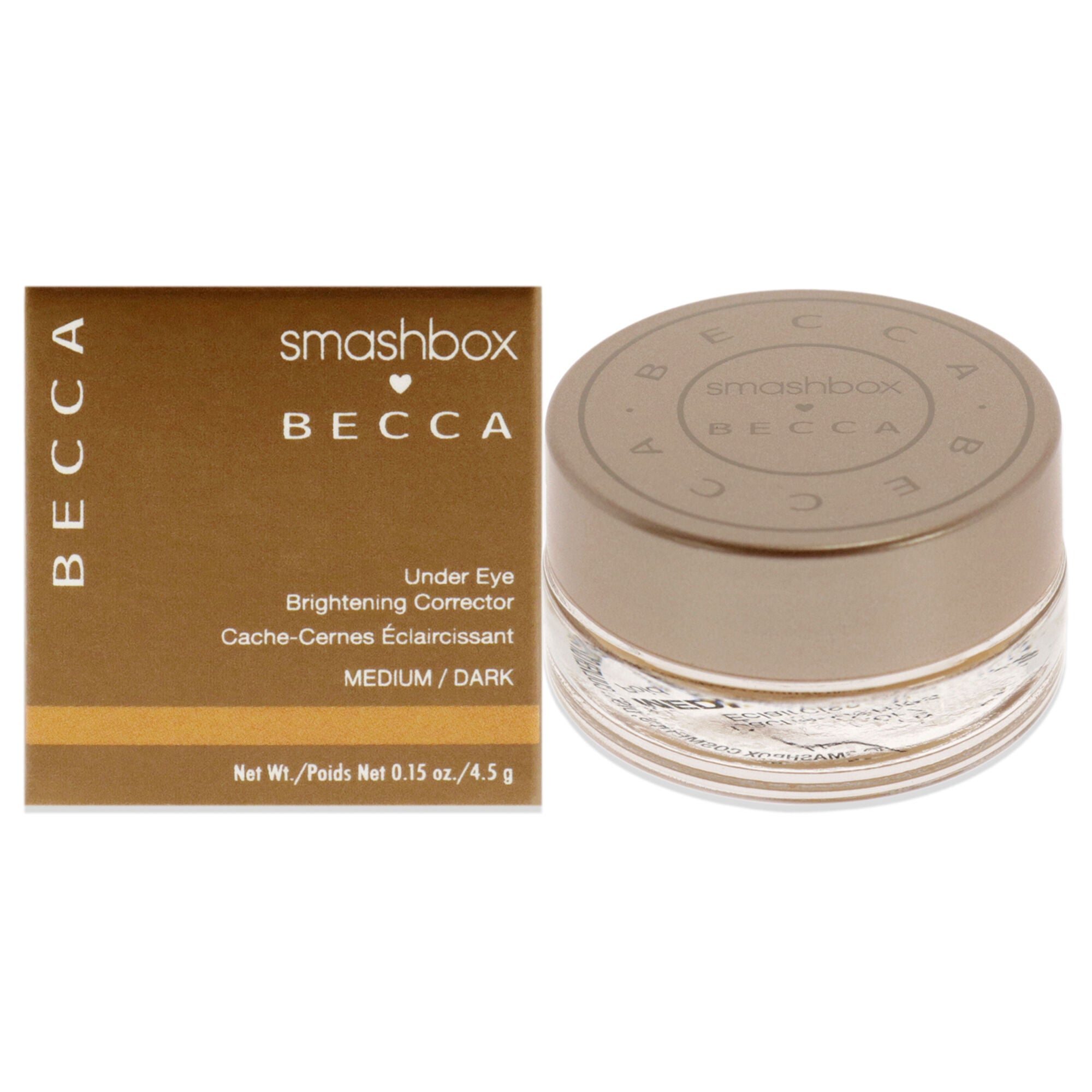 Becca Under Eye Brightening Corrector - Medium-Dark by SmashBox for Women - 0.15 oz Corrector, See Description, hi-res image number 0