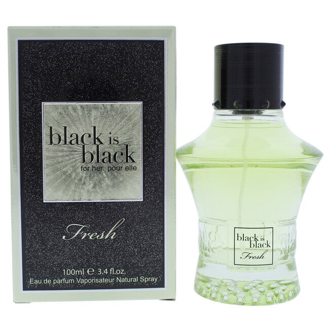 Black is Black Fresh by Nuparfums for Women - 3.4 oz EDP Spray, See Description, hi-res image number 0