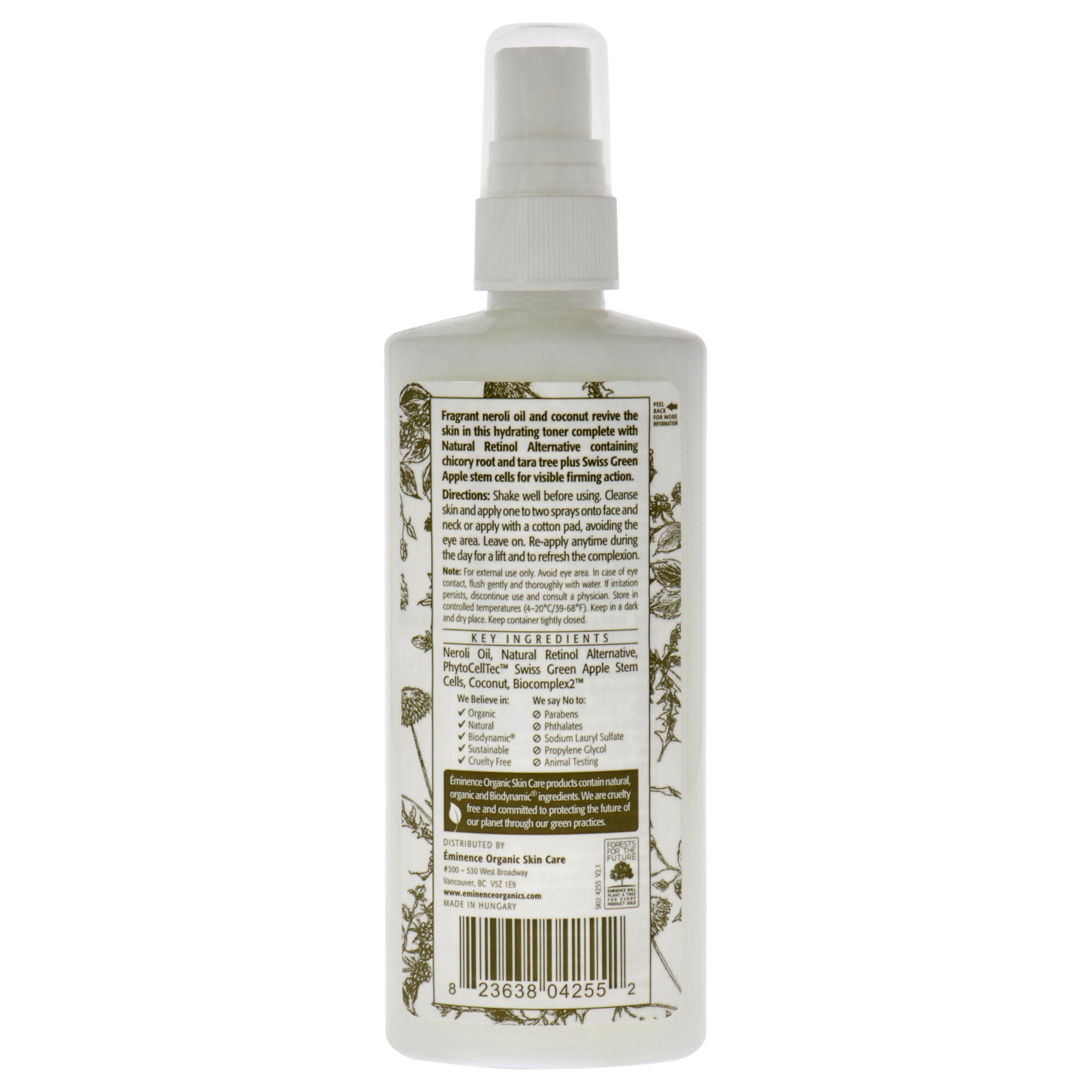 Neroli Age Corrective Hydrating Mist by Eminence for Unisex - 4.2 oz Mist, , alternate image number 5