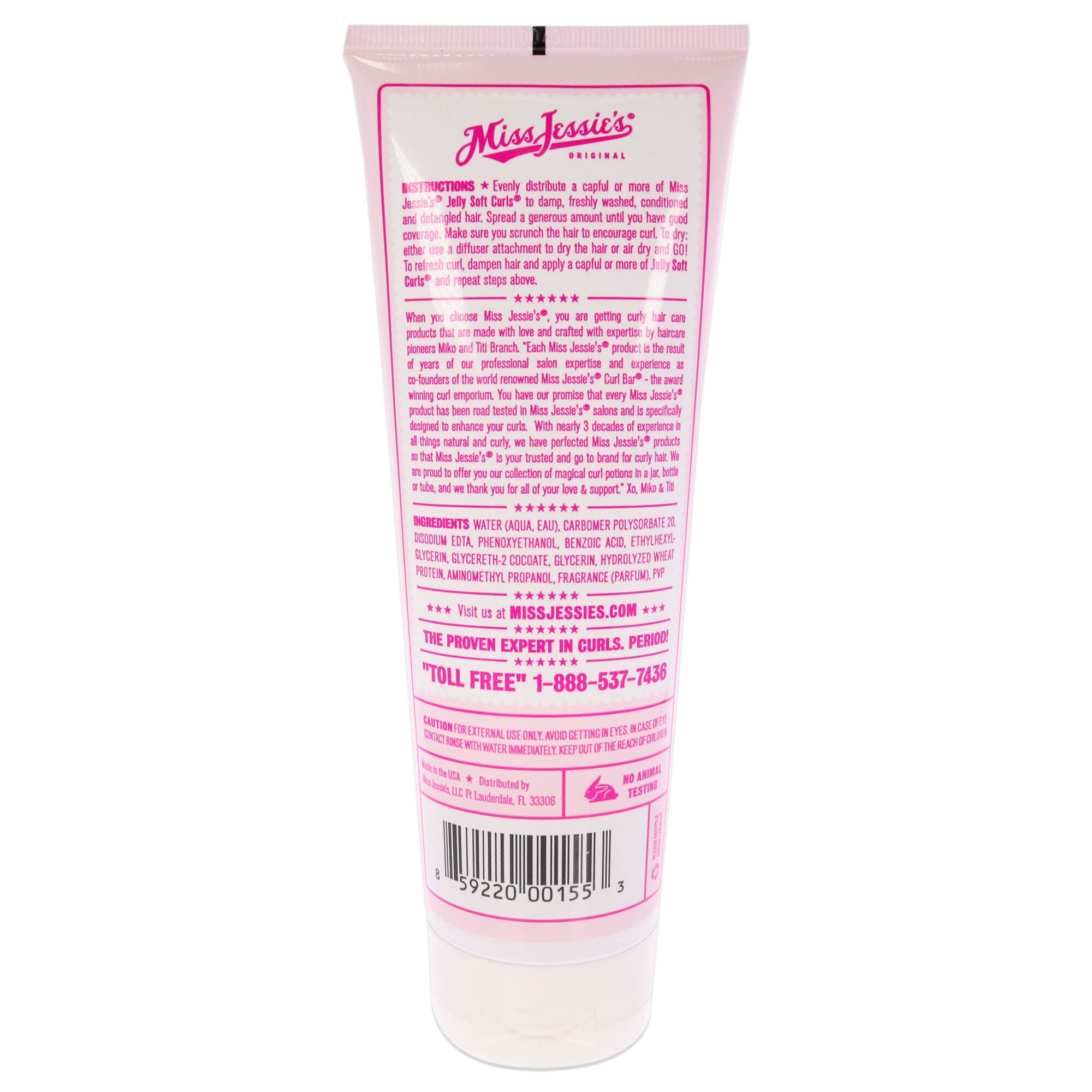 Jelly Soft Curl by Miss Jessies for Unisex - 8.5 oz Gel, See Description, alternate image number 1