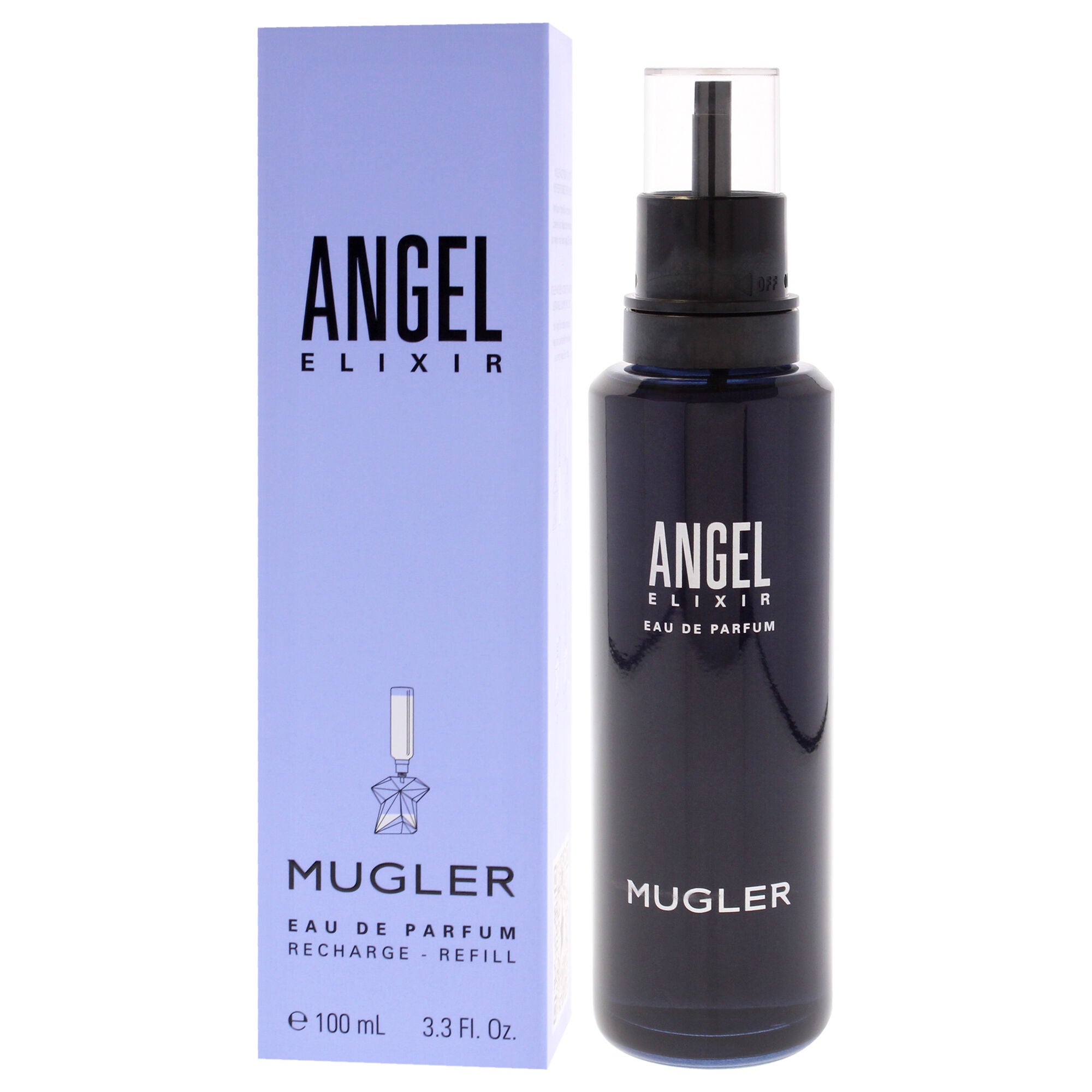 Angel Elixir by Thierry Mugler for Women - 3.3 oz EDP Spray (Refill), Clear, alternate image number 3