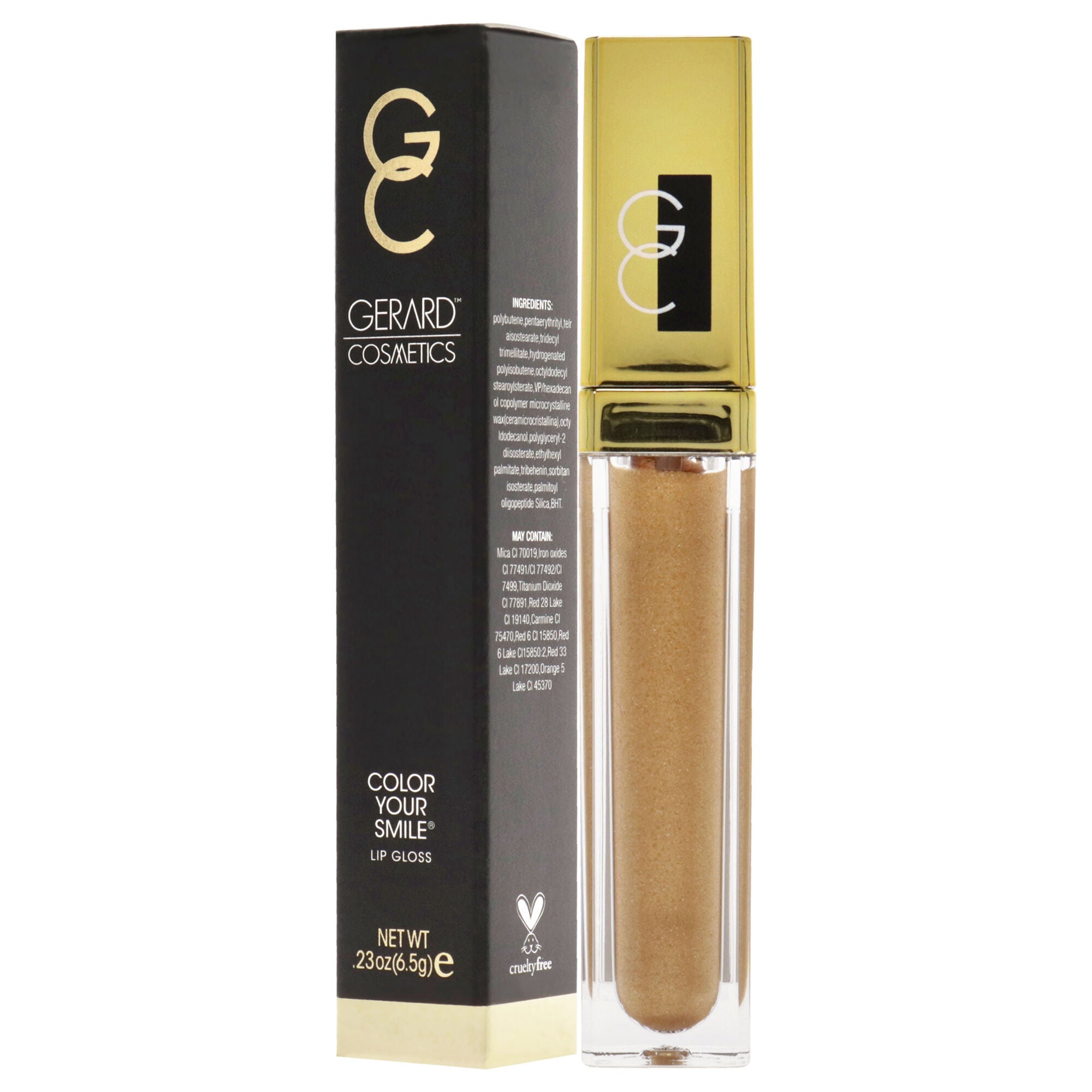 Color your Smile Lighted Lip Gloss - Crystal by Gerard Cosmetic for Women - 0.23 oz Lip Gloss, , alternate image number 7