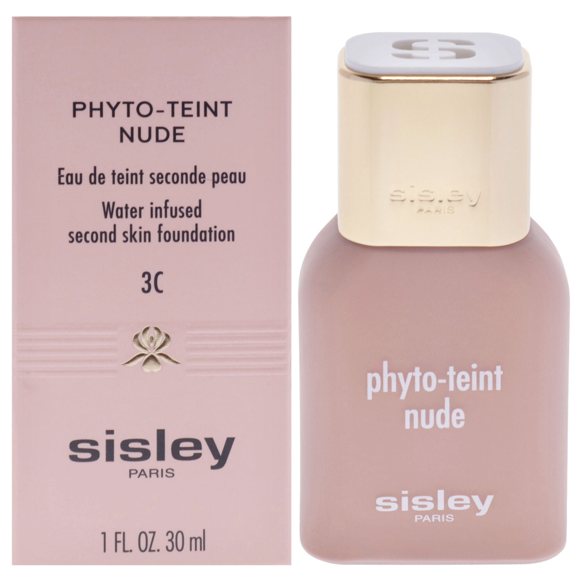 Phyto Teint Nude - 3C Natural by Sisley for Women - 1 oz Foundation, See Description, hi-res image number 0