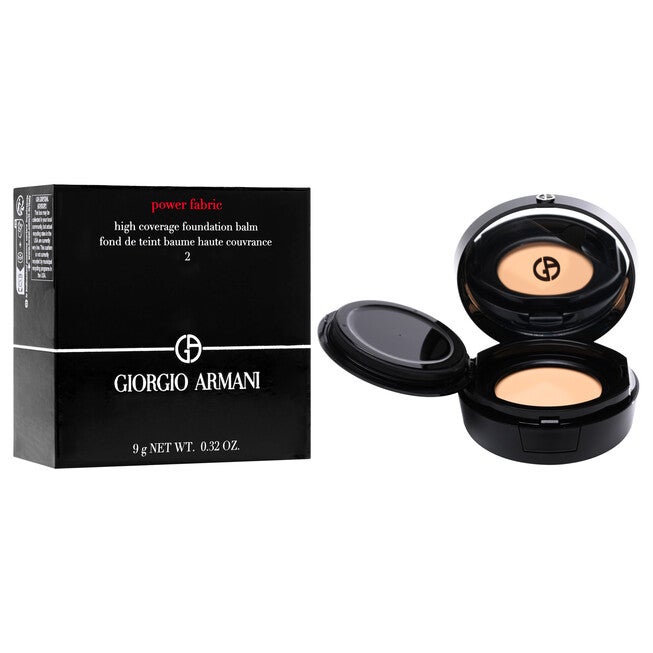 Power Fabric High Coverage Foundation Balm - 02 by Giorgio Armani for Women - 0.32 oz Foundation, See Description, alternate image number 1
