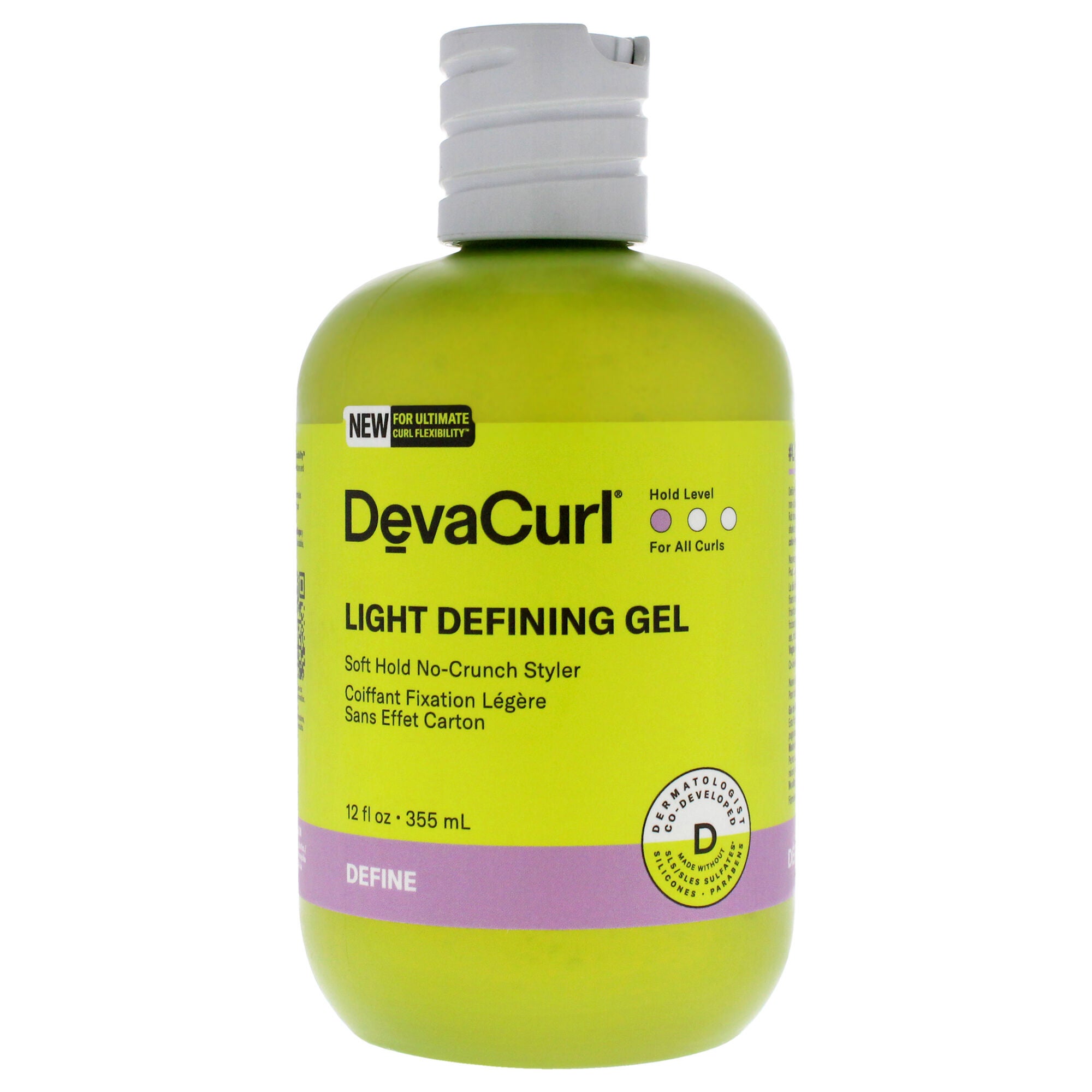 Light Defining Gel-NP by DevaCurl for Unisex - 12 oz Gel, See Description, hi-res image number 0