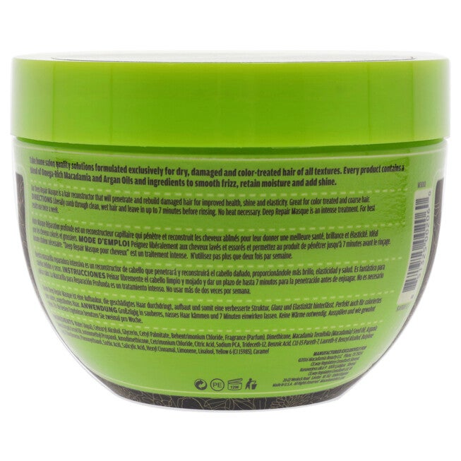 Deep Repair Masque by Macadamia Oil for Unisex - 8 oz Masque, See Description, alternate image number 1