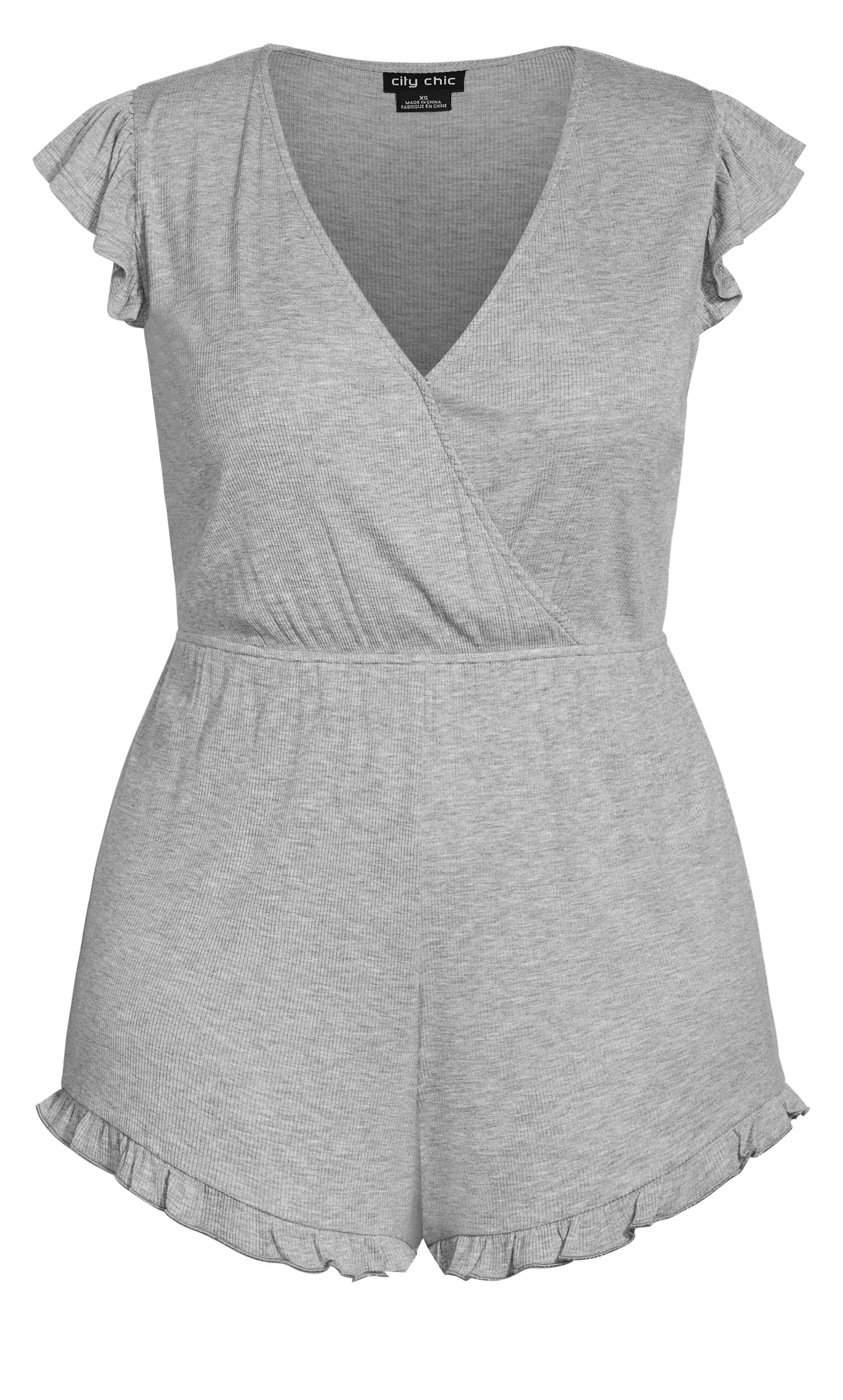 Ellie Sleep Romper - gray, , alternate image number 3