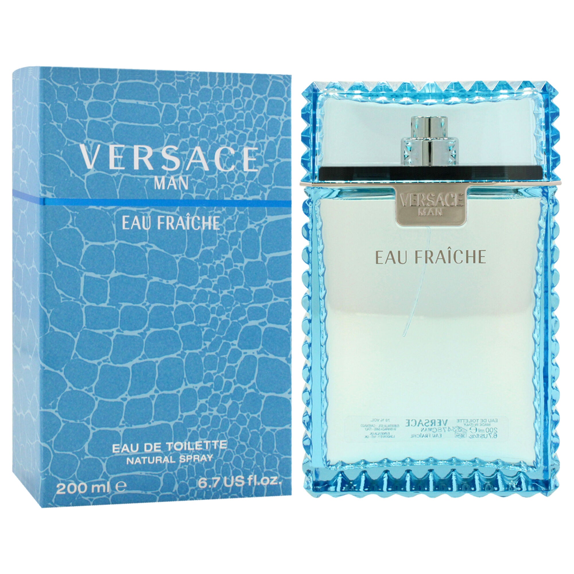 Versace Man Eau Fraiche by Versace for Men - 6.7 oz EDT Spray, See Description, alternate image number 4