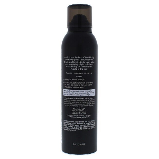 Dry Finish Working Texture Spray by Kristin Ess for Unisex - 6.9 oz Hairspray, , alternate image number null