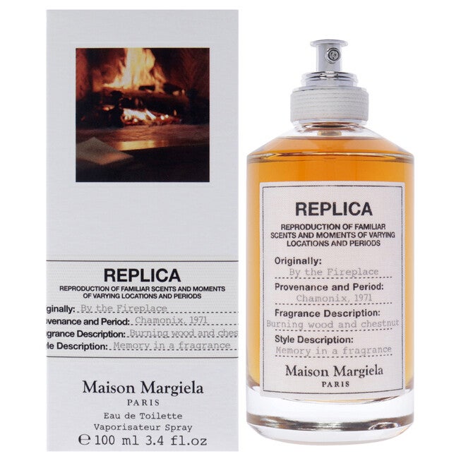 Replica By The Fireplace by Maison Margiela for Unisex - 3.4 oz EDT Spray, See Description, hi-res image number 0
