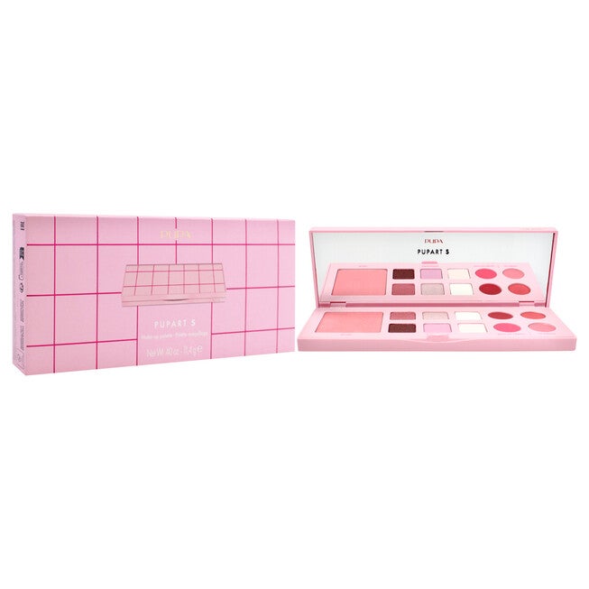 Pupart S Make-Up Palette - 002 Pink by Pupa Milano for Women - 0.4 oz Makeup, See Description, alternate image number 2