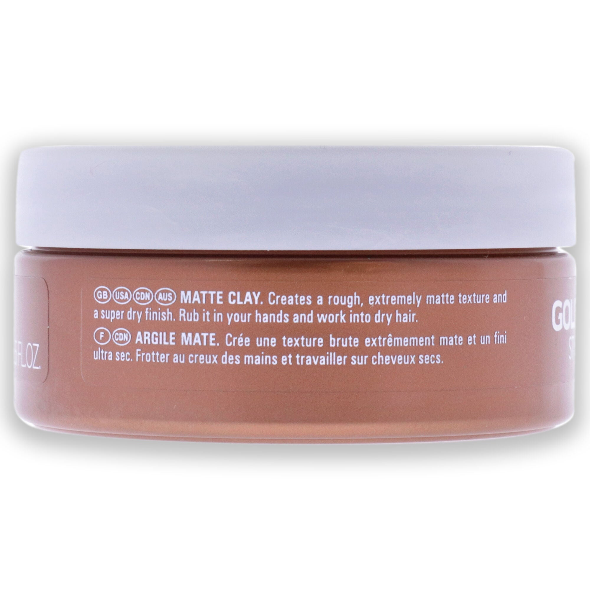 Stylesign Creative Texture Matte Clay by Goldwell for Unisex - 2.5 oz Clay, , alternate image number 4