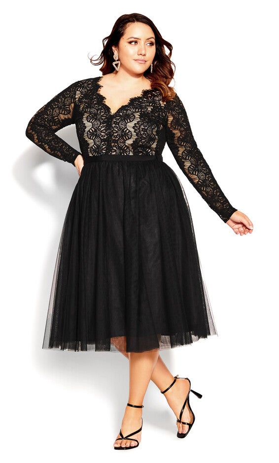 Rare Beauty Dress - black, , alternate image number null