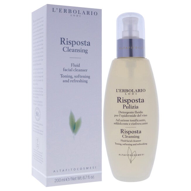 Risposta Fluid Facial Cleanser by LErbolario for Women - 6.7 oz Cleanser, See Description, alternate image number 2