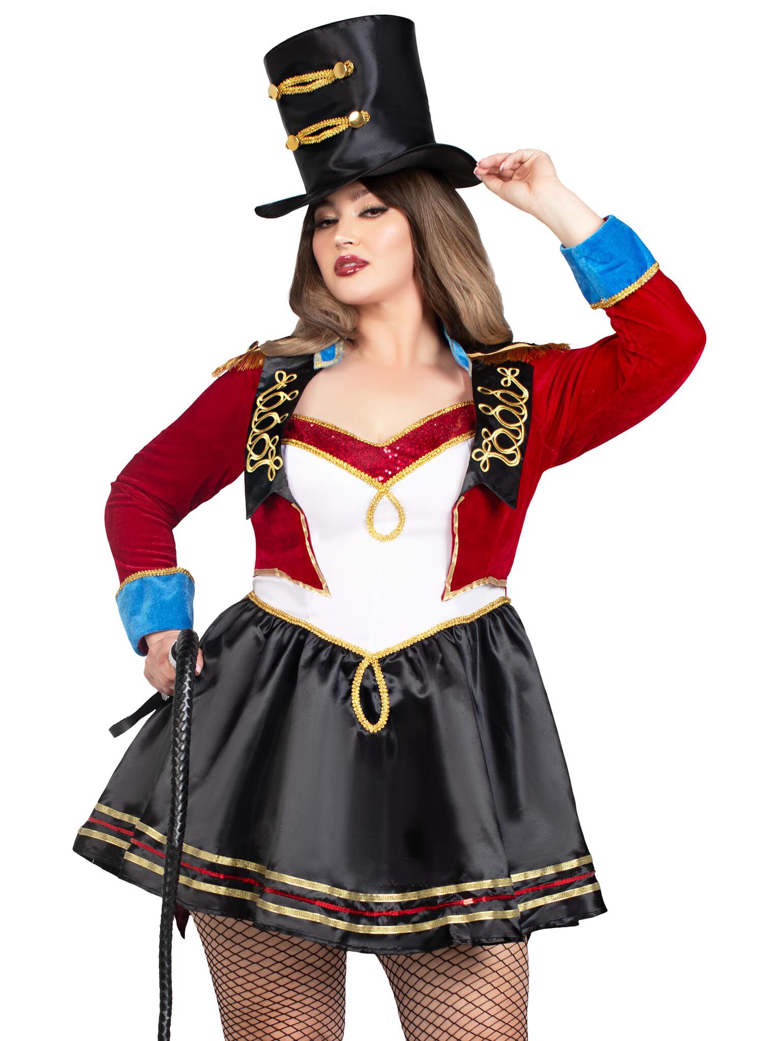 Classic Ringmaster Costume, Red, hi-res image number 0
