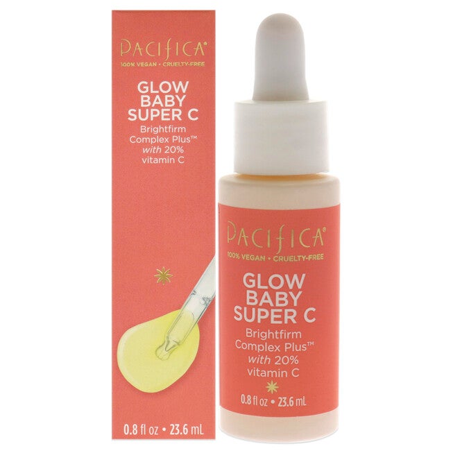 Glow Baby Super C Serum by Pacifica for Unisex - 0.8 oz Serum, NA, hi-res image number null