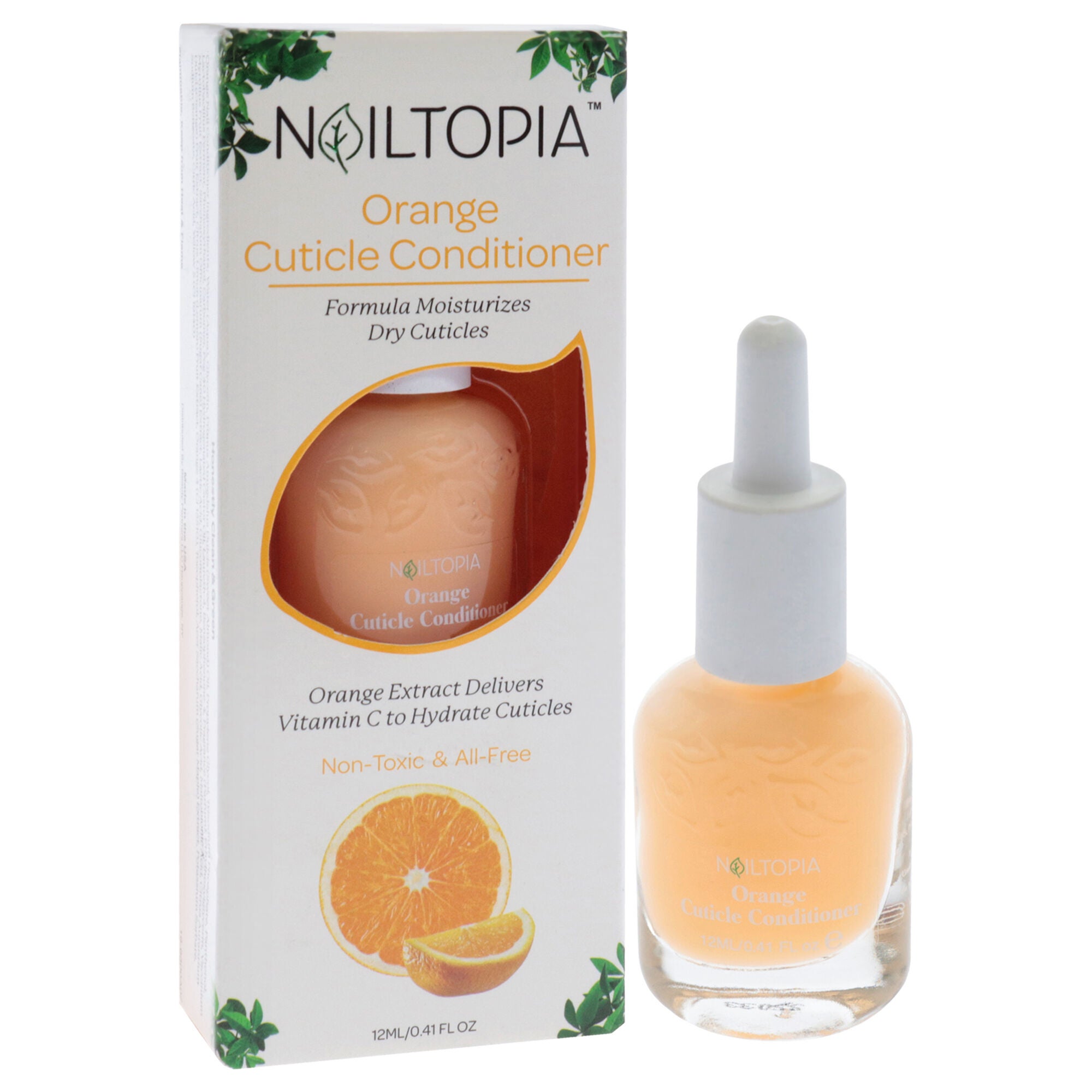 Cuticle Conditioner - Orange by Nailtopia for Women - 0.41 oz Nail Treatment, See Description, alternate image number 1