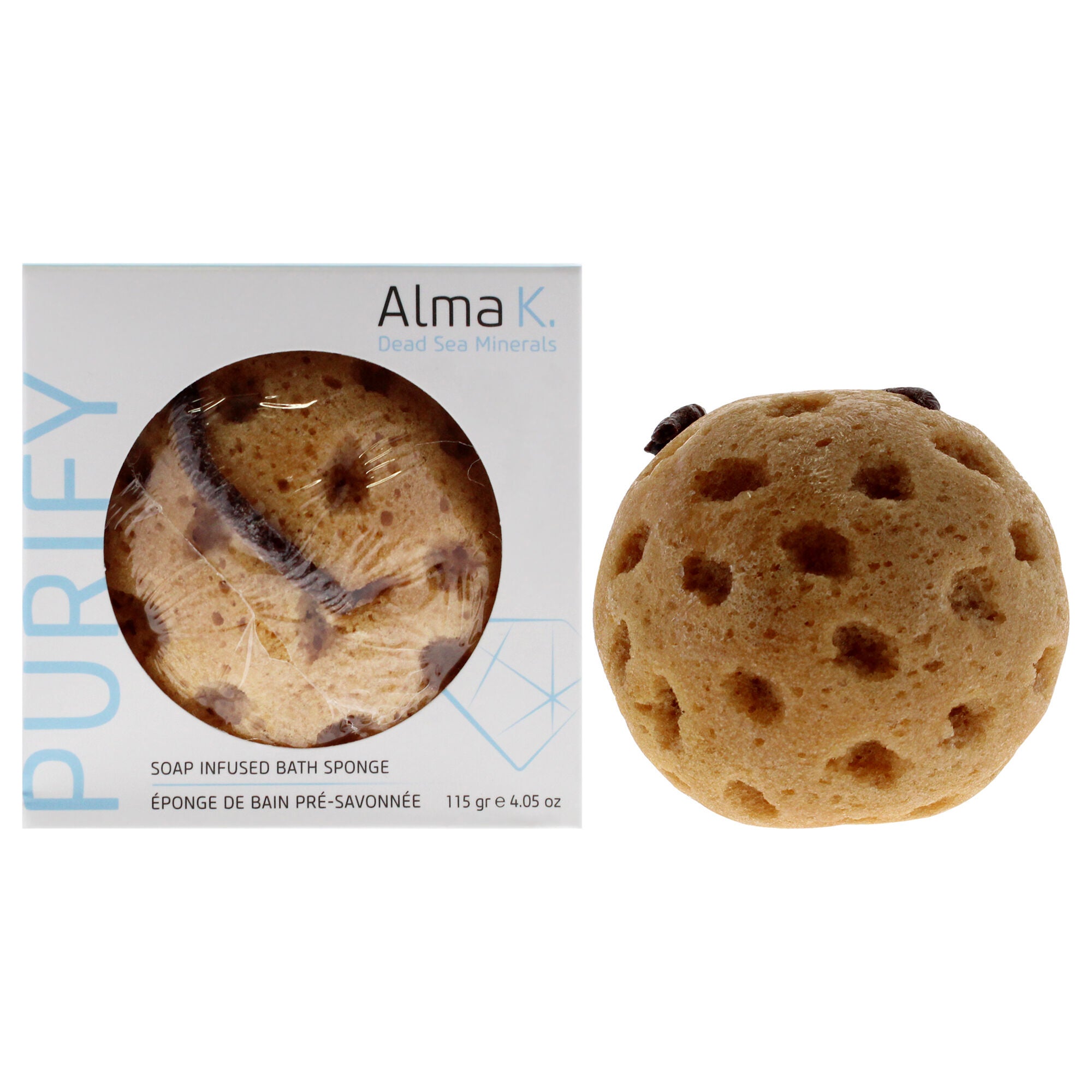 Soap Infused Bath Sponge by Alma K for Women - 4.5 oz Soap, See Description, hi-res image number 0