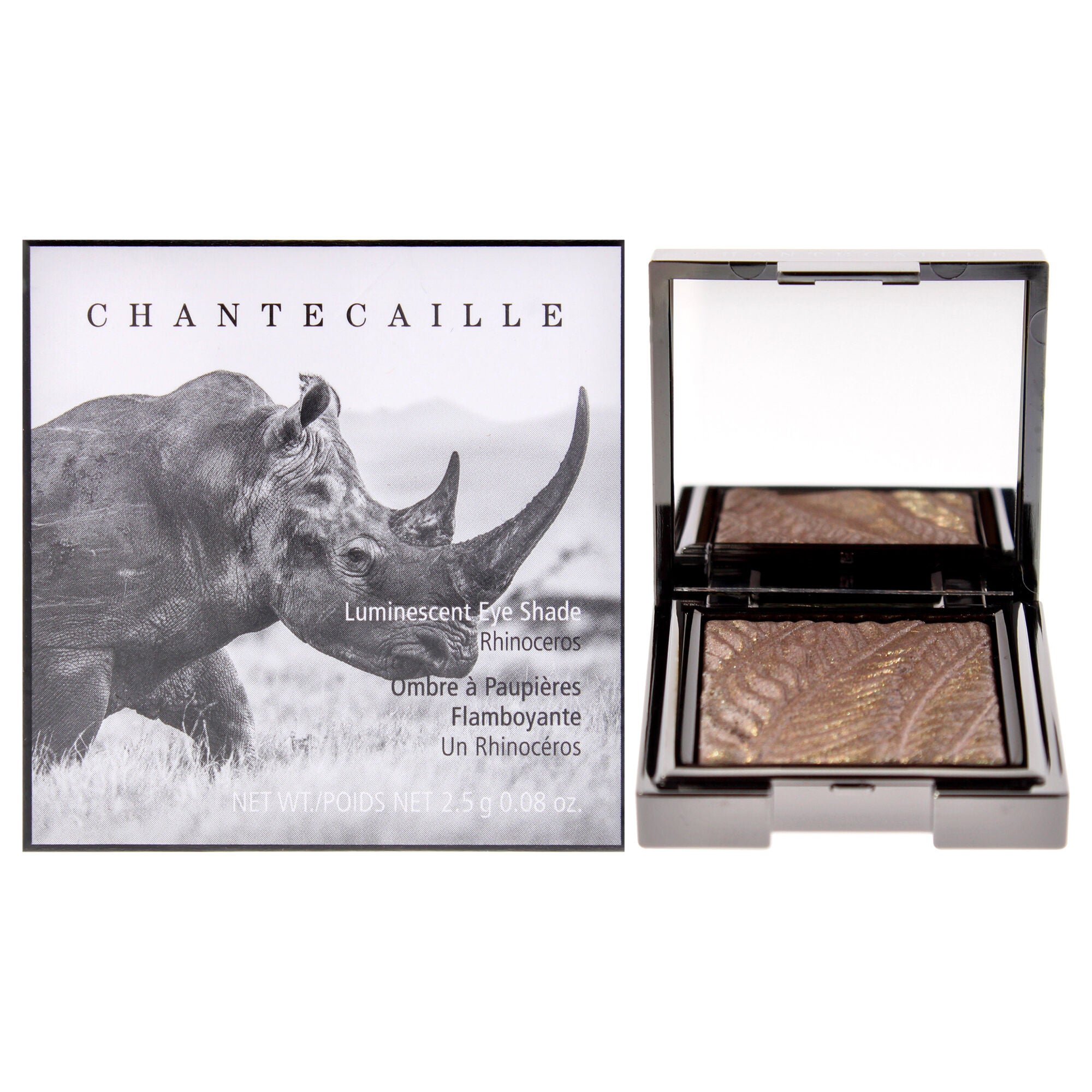 Luminescent Eye Shade - Rhinoceros by Chantecaille for Women - 0.08 oz Eye Shadow, Brown, hi-res image number 0