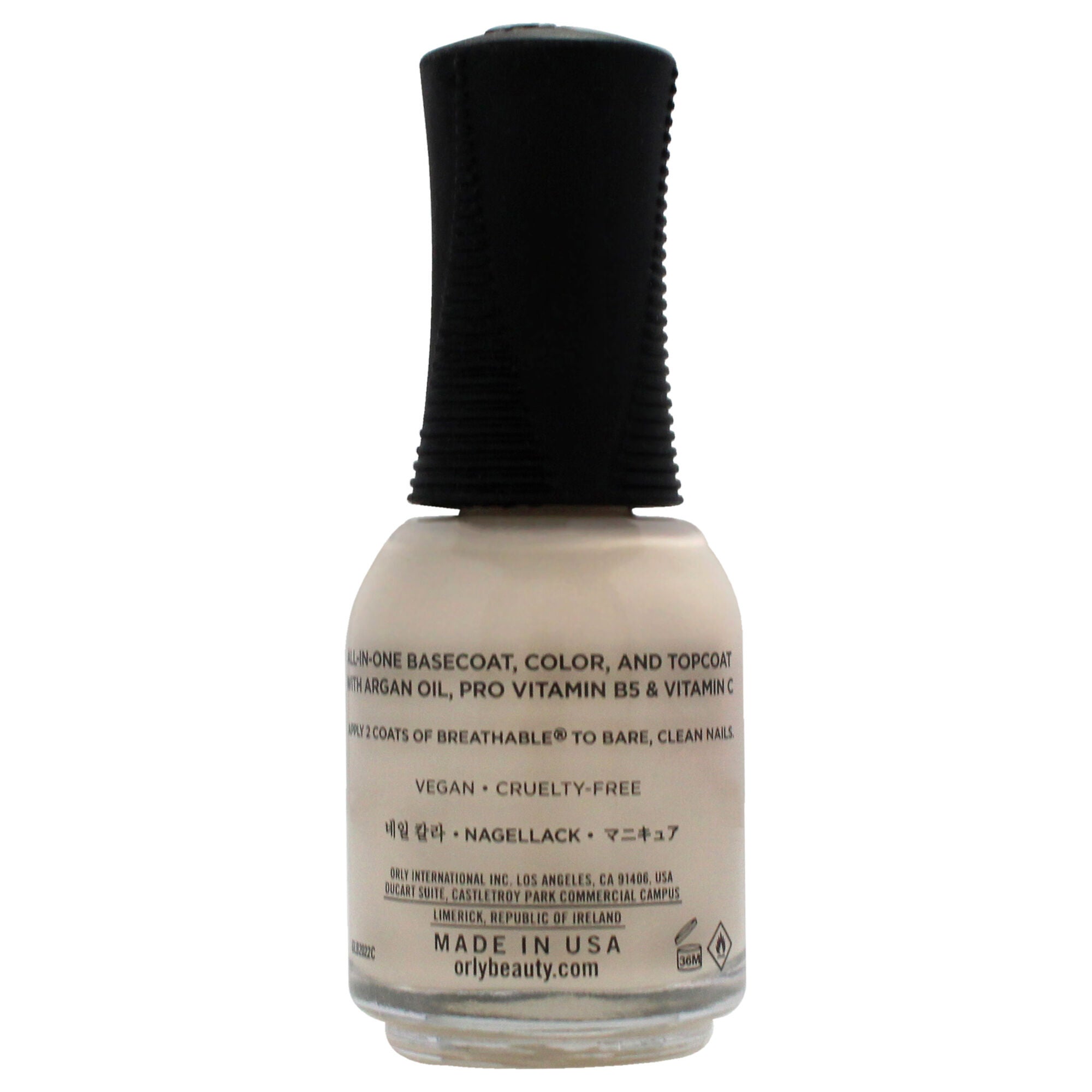 Breathable Treatment Plus Color - 20949 Almond Milk by Orly for Women - 0.6 oz Nail Polish, , alternate image number 1