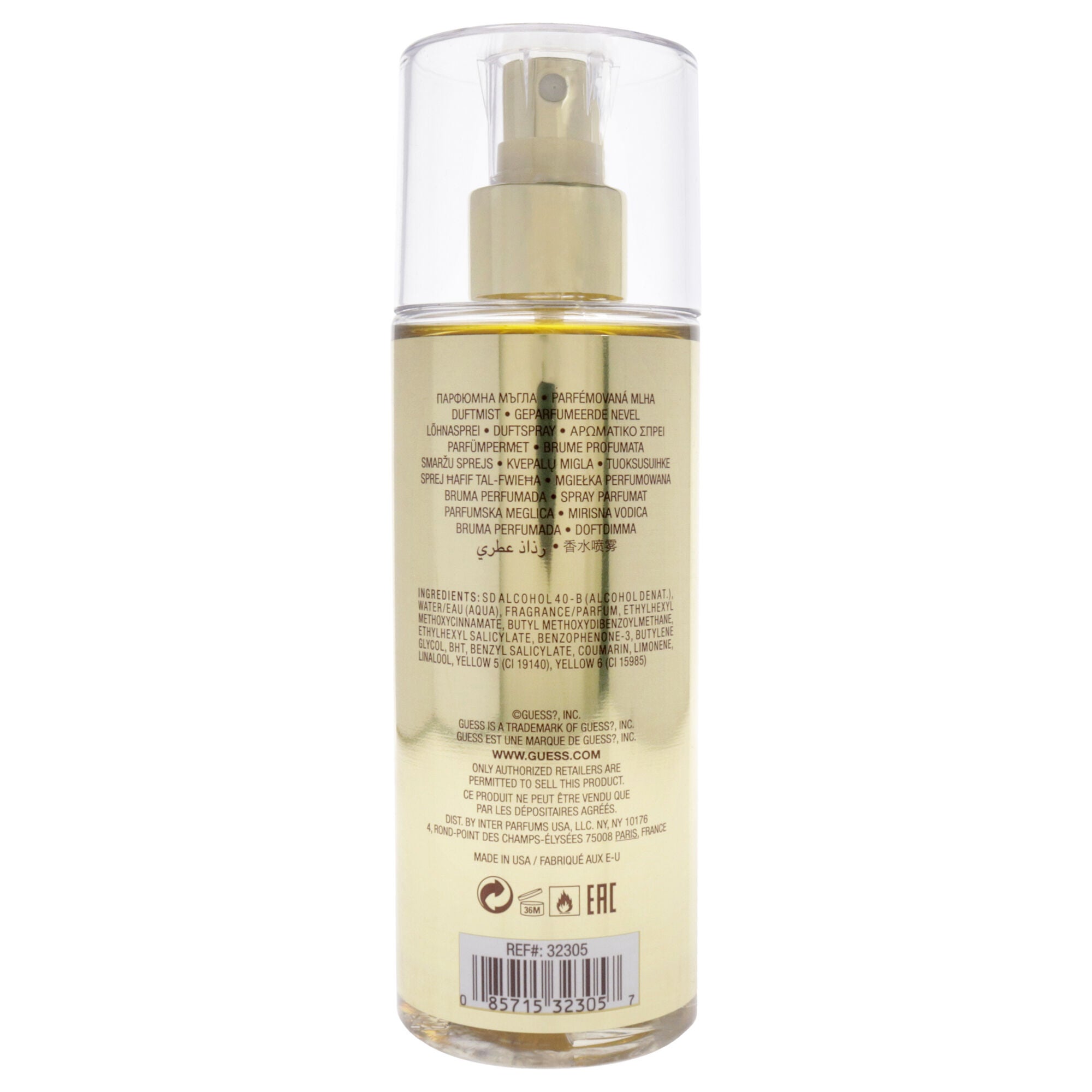 Guess Bella Vita by Guess for Women - 8.4 oz Fragrance Mist, Clear, alternate image number 1